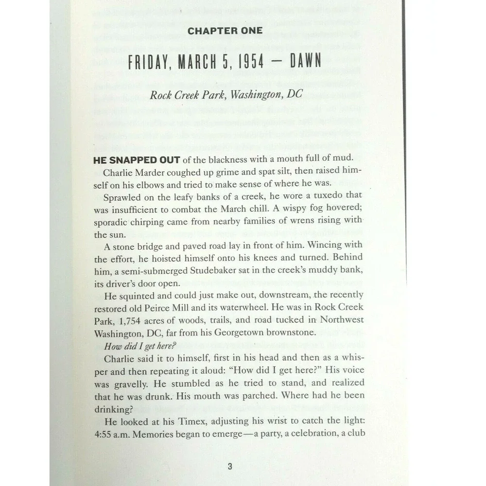 The Hellfire Club Jake Tapper Charlie and Margaret Marder Mystery Murder Book